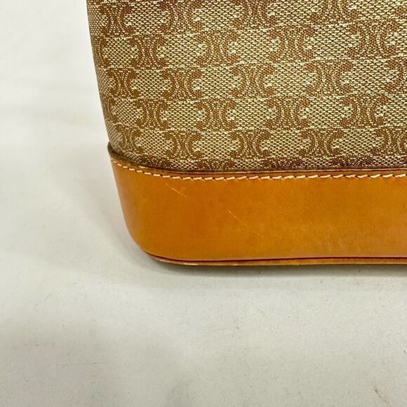 Vintage Celine Monogram Coated Canvas Tote - Picture 11 of 16